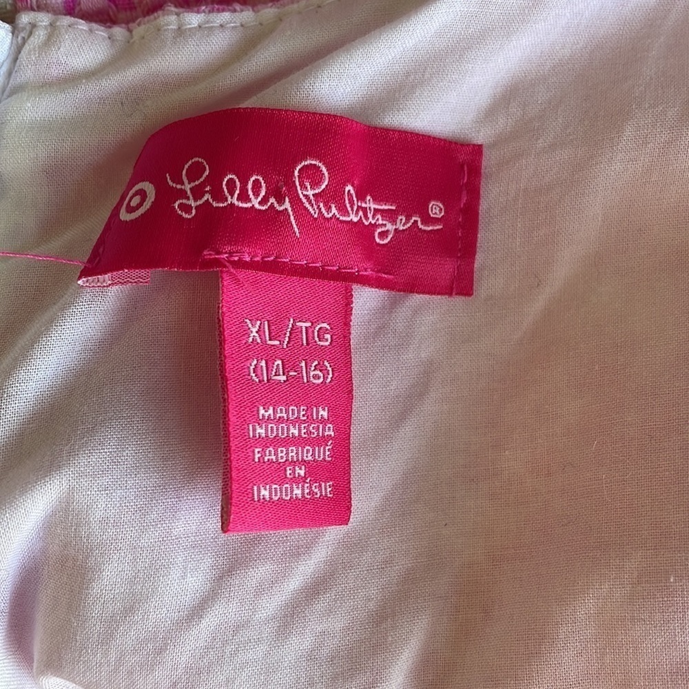 Lilly Pulitzer for Target Pink See Ya Later shift Dress - Picture 5 of 6